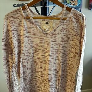 Cupio Lightweight Marbeled Sweater Blouse